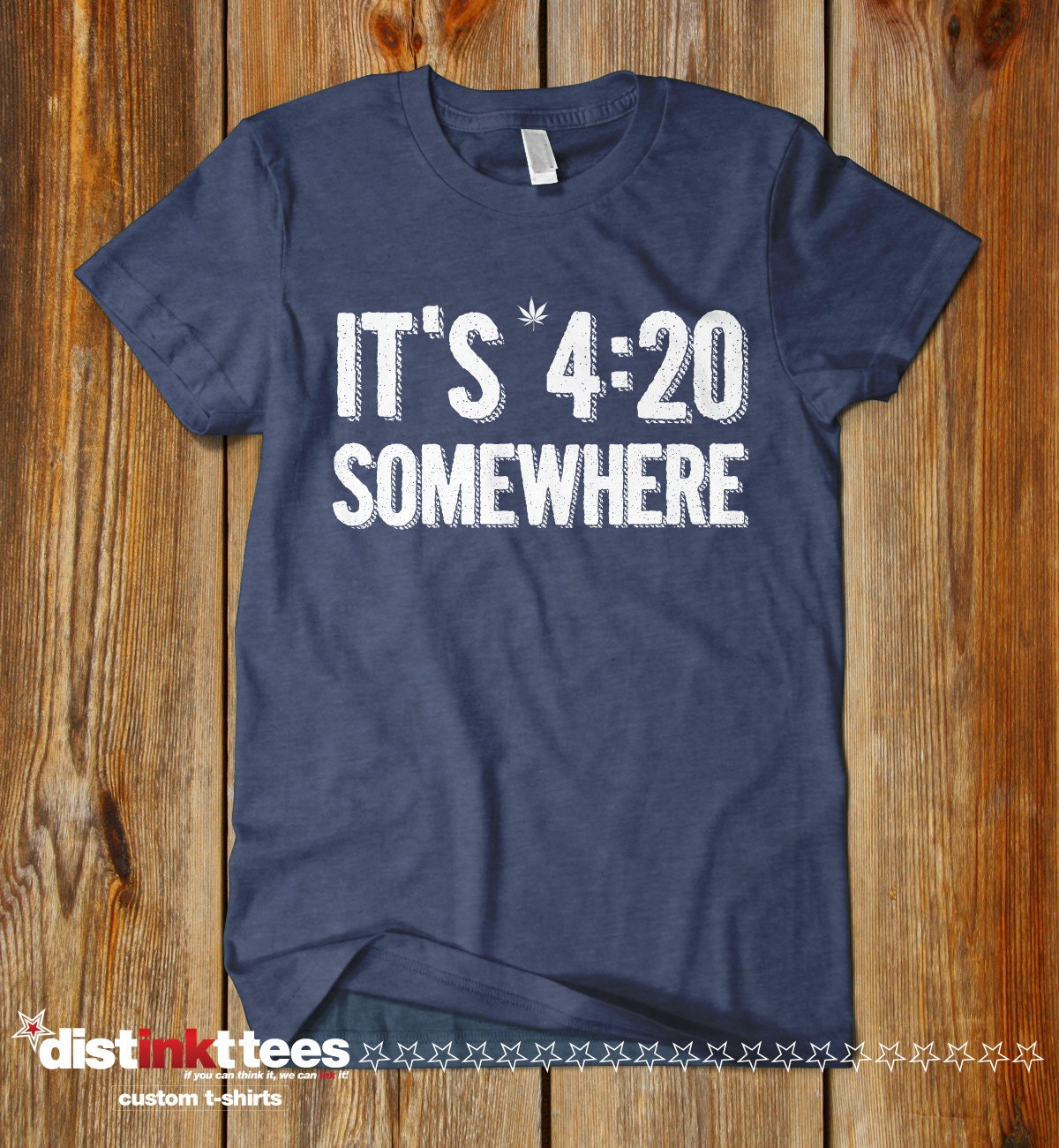 It's 4:20 Somewhere Cannabis Man T-shirt | CBD Shirt