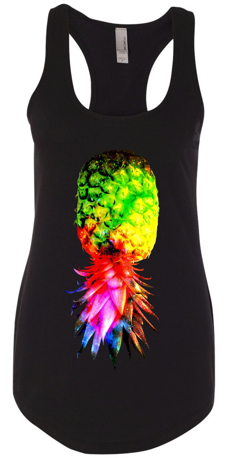 Upside Down Pineapple Women's Tank Top