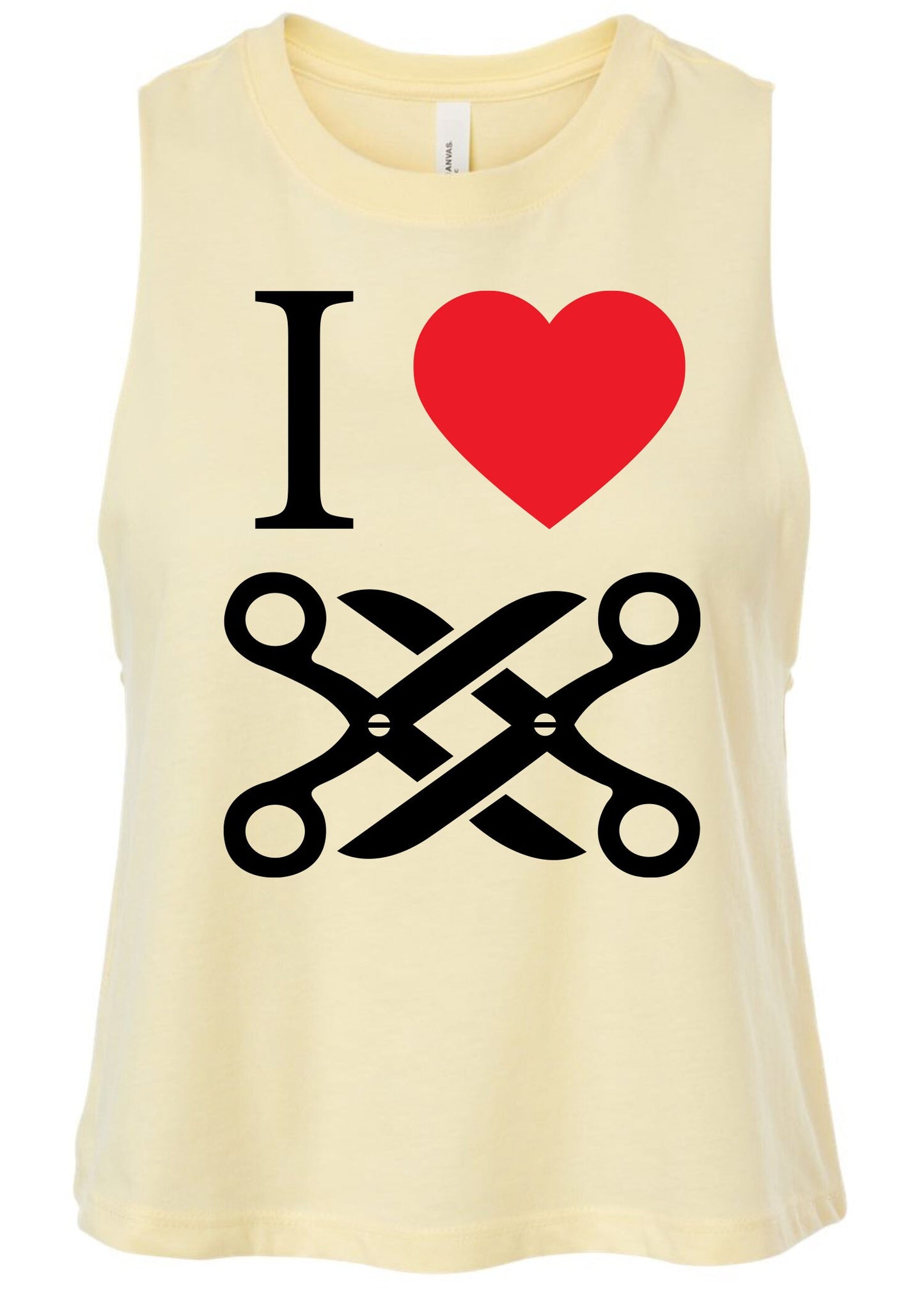 I Love Scissoring mature Women's lifestyle Tank To