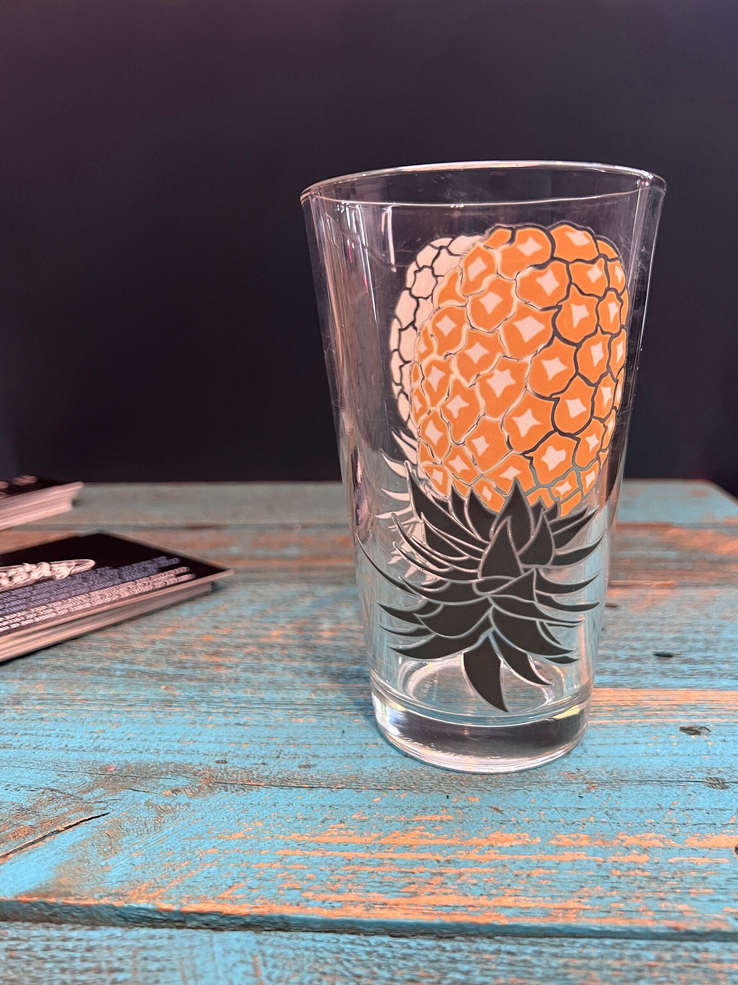 Original Pineapple | mature pint glass | Swinger lifestyle | Upside down pineapple | fun swinger gift | Hotwife gift | swingers lifestyle
